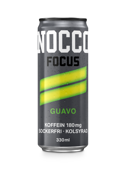 Nocco Focus Guavo 33 cl burk 24-pack