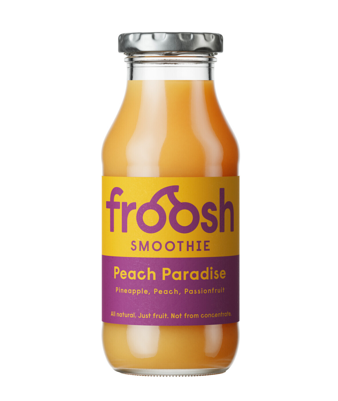 Froosh Smoothie Peach Paradise 25cl glas 12-pack
