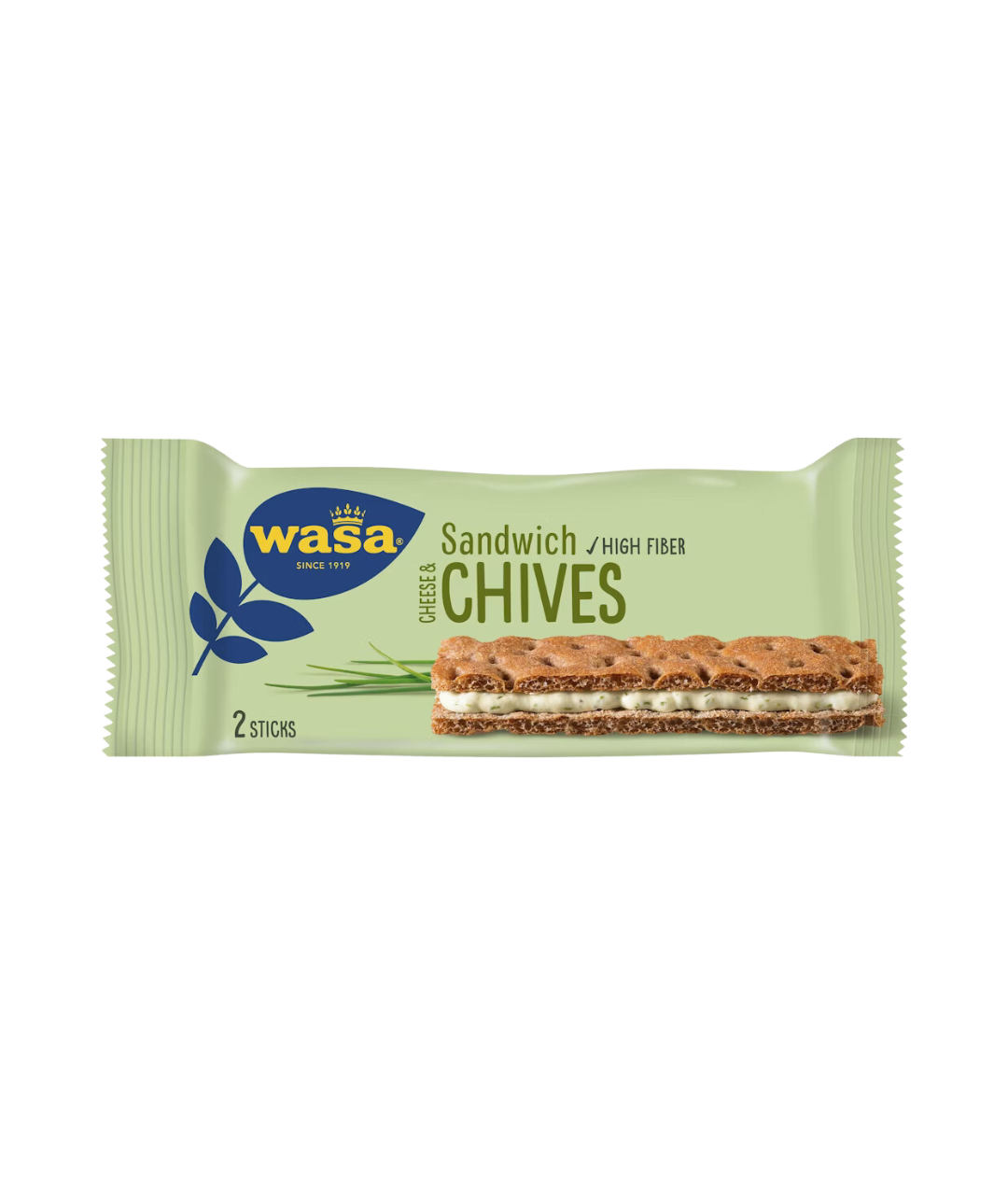 Wasa Sandwich Cheese/Chives 37g 24-pack
