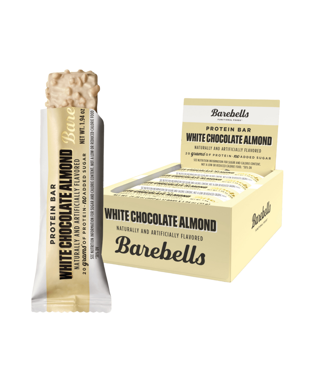 Barebells Protein Bar White Chocolate Almond 55gx12