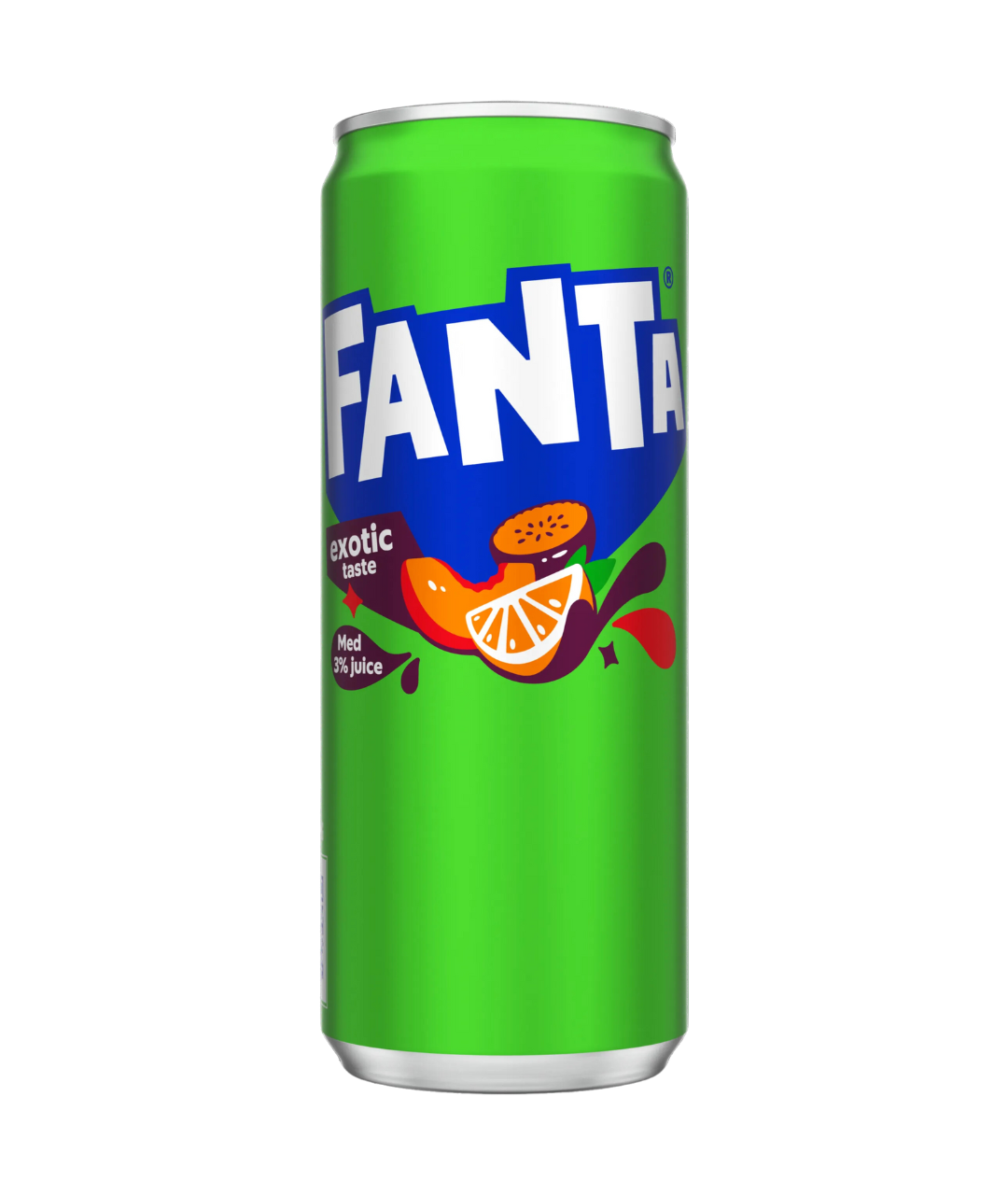 Fanta Exotic 33cl burk 20-pack