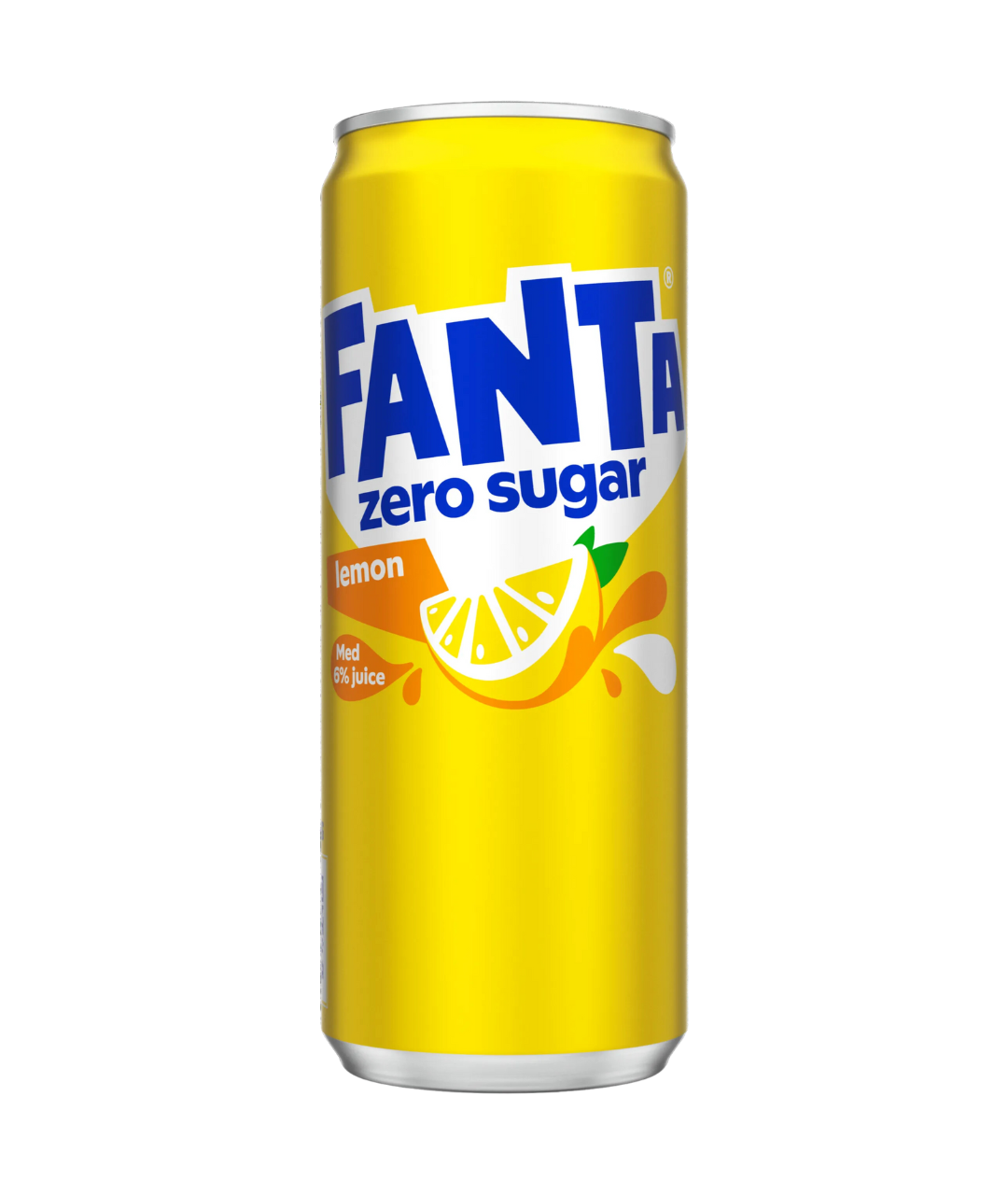 Fanta Lemon Zero 33cl burk 20-pack
