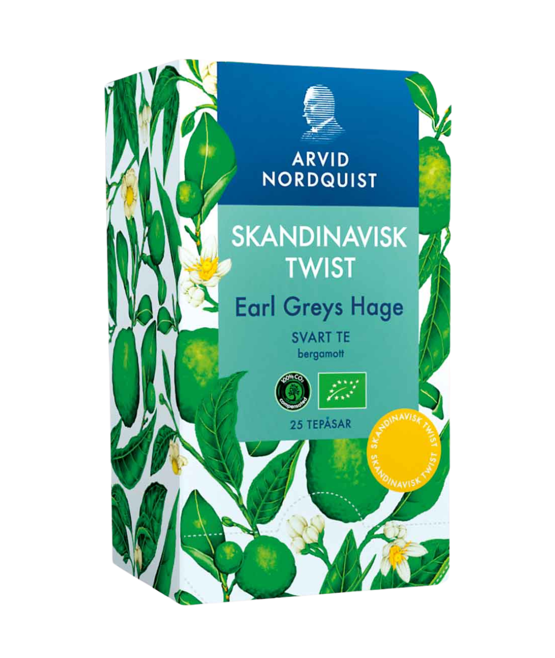 Te Earl Greys Hage Svart Te EKO 75 påsar