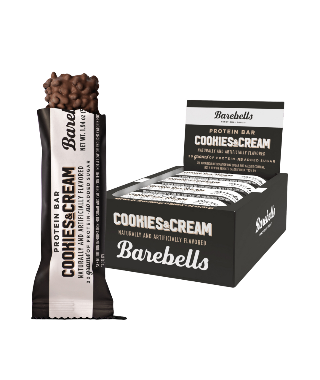 Barebells Protein Bar Cookies/Cream 55gx12