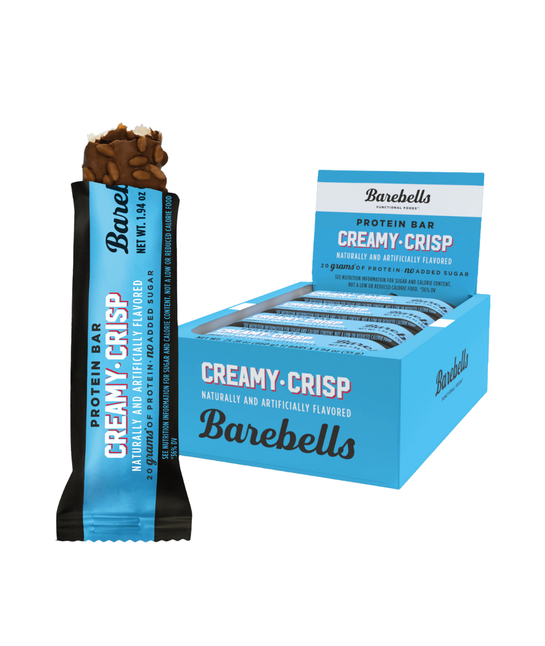 Barebells Protein Bar Creamy Crisp 55gx12
