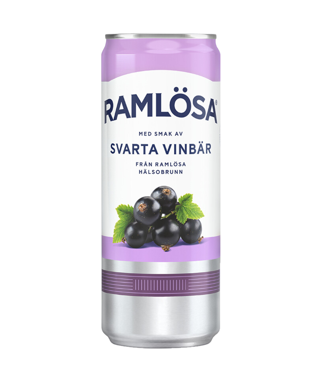 Ramlösa Svarta Vinbär 33cl burk 20-pack