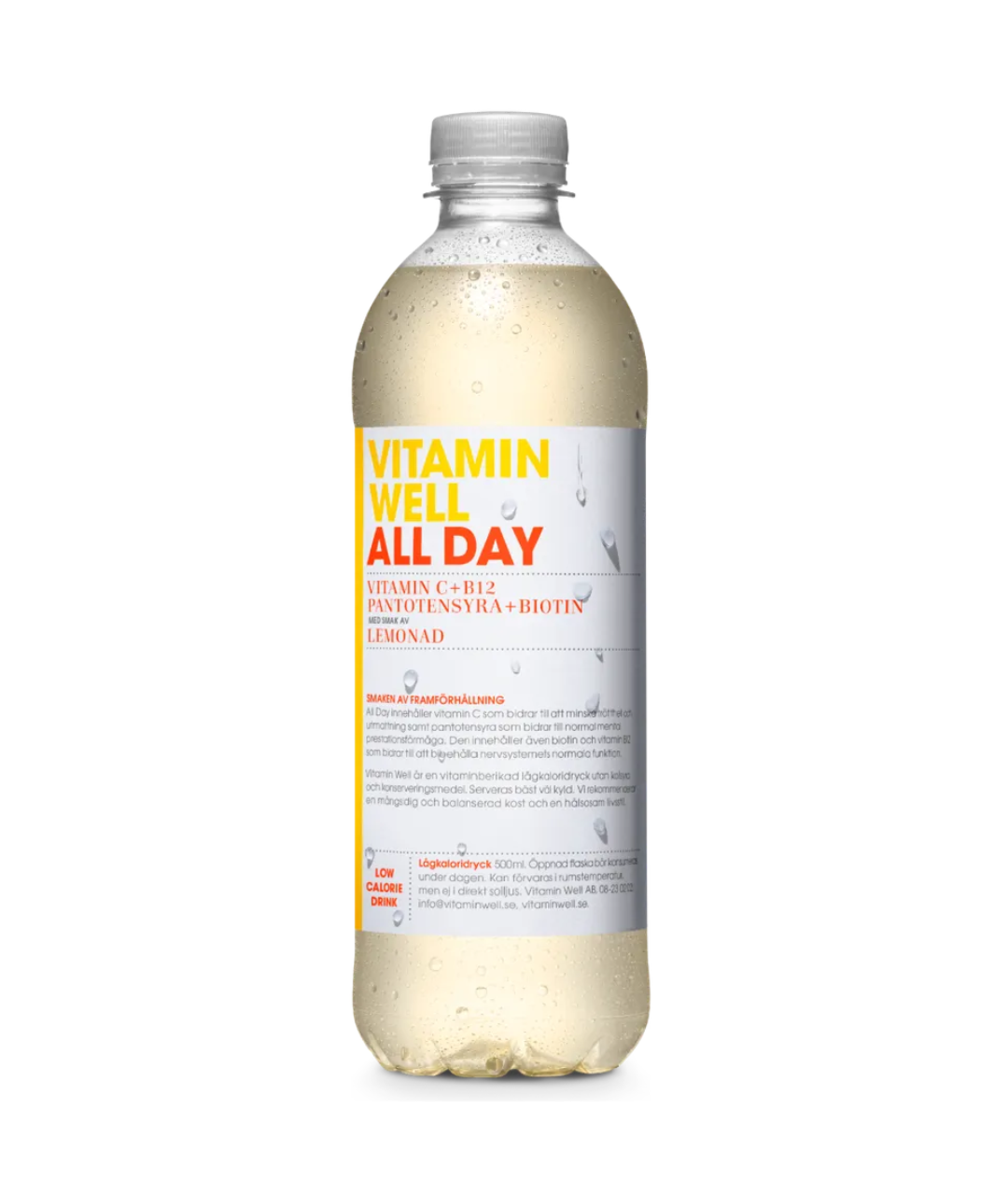 Vitamin Well All Day 50cl PET 12-pack