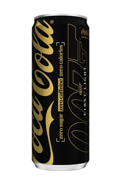 Coca-Cola Zero Koffeinfri 33cl burk 20-pack