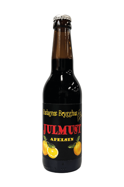 Roslagens Brygghus Julmust Apelsin 33cl glas 24-pack
