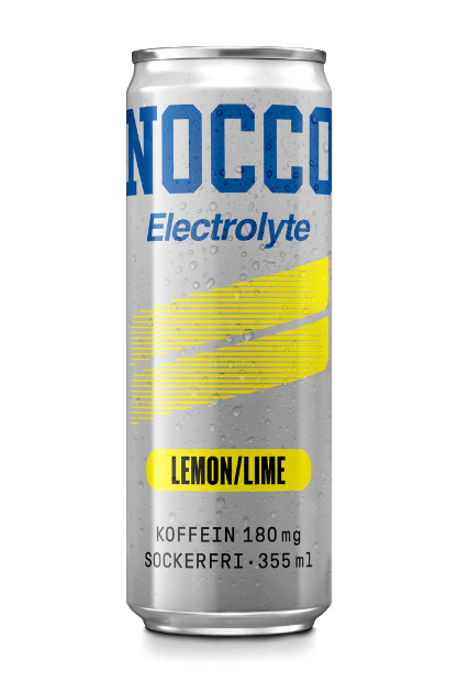 Nocco Electrolyte Lemon/Lime 355 ml burk 24-pack