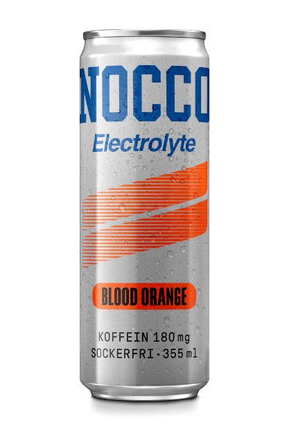 Nocco Electrolyte Blood Orange 355 ml burk 24-pack