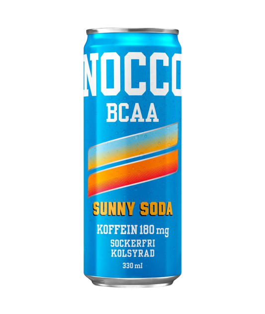 Nocco Sunny Soda 33cl burk 24-pack