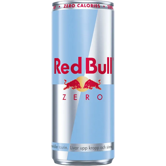 Red Bull Zero 25cl burk 24-pack