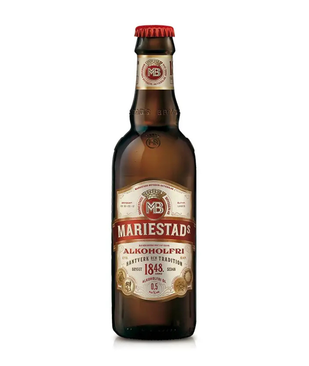 Mariestad Alkoholfri 33cl glas 24-pack