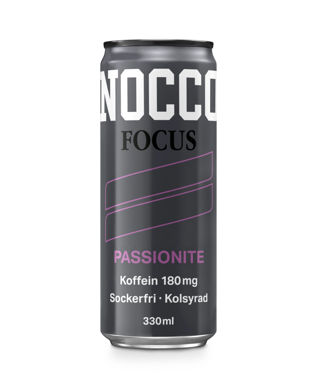 Nocco Focus Passionite 33cl burk 24-pack