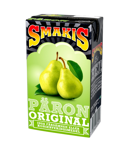Smakis Päron 25cl tetra 27-pack