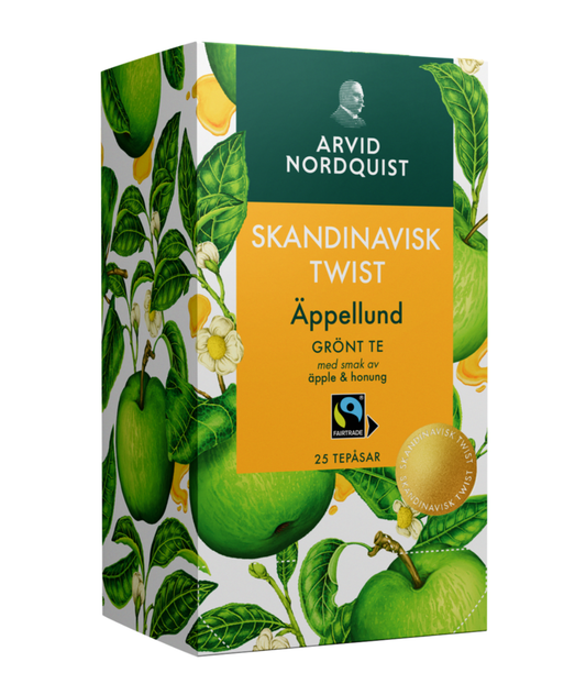 Te Äppellund Grönt Te 75 påsar