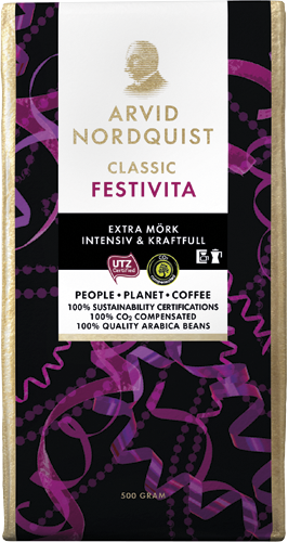 Arvid Nordquist Classic Festivita 500g malet kaffe