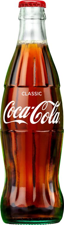 Coca-Cola glasflaska läsk