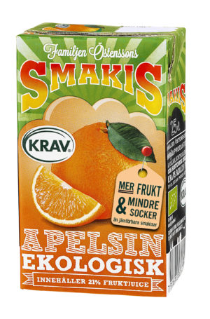 Smakis Apelsin KRAV 25 TP