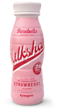 barebells milkshake strawberry. Proteindryck för träning och hälsa