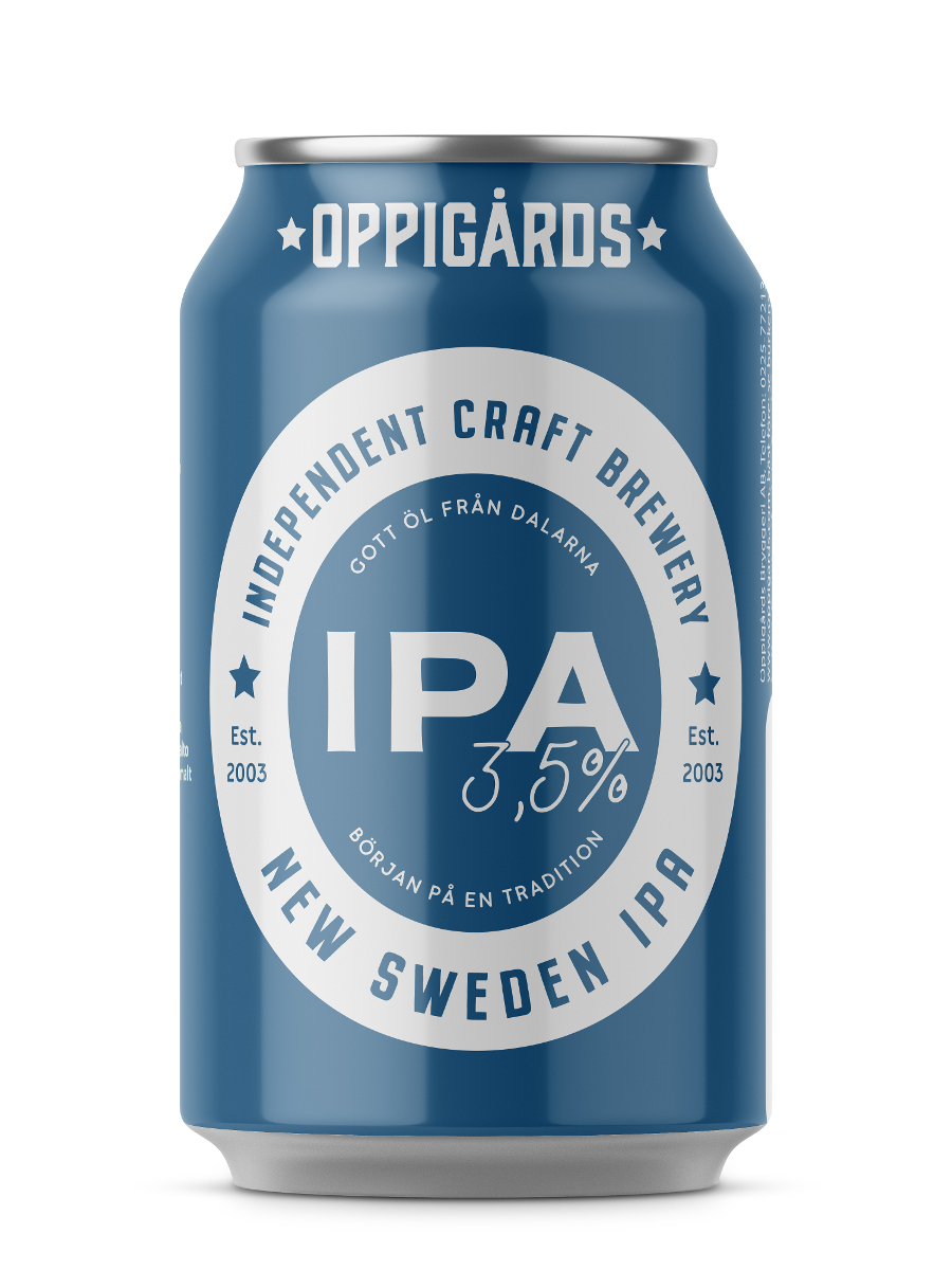 Oppigårds New Sweden IPA 3,5% 33 B