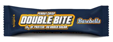 Barebells Protein Bar Double Bite Peanut Crisp 55g