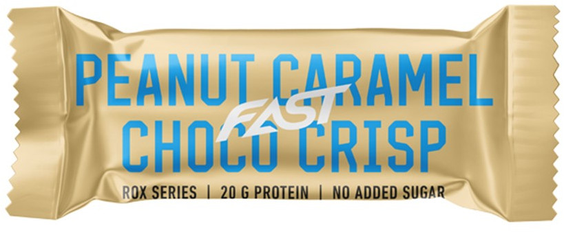 FAST Rox Proteinbar Peanut Caramel Crisp 55g