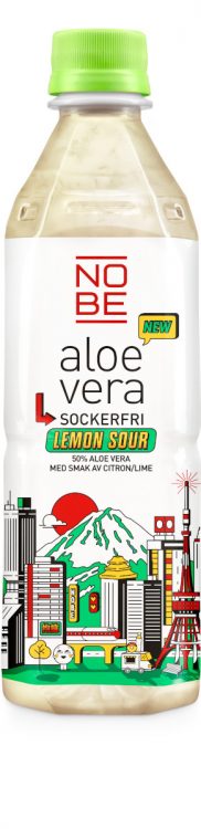 Nobe Aloe Vera Lemon Sour Sockerfri 50 P