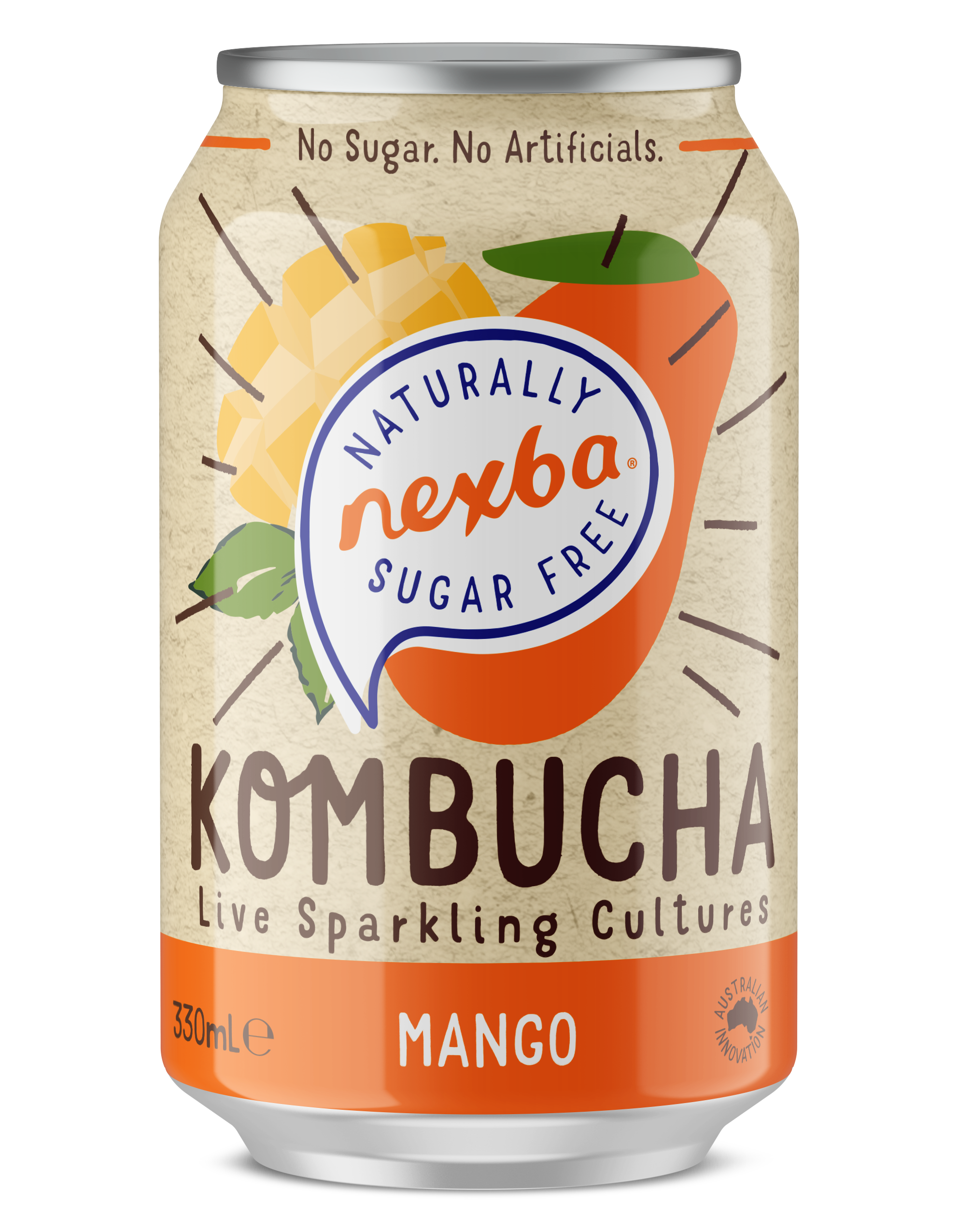 Nexba Kombucha Mango 33 B